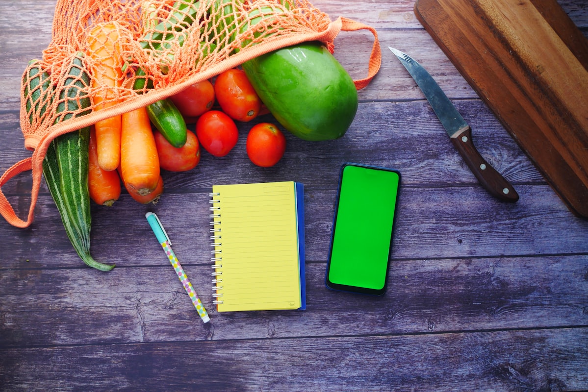 Healthy meal preparation for women